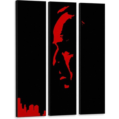 Ručne maľovaný POP Art obraz Marlon Brando - 120x120 cm