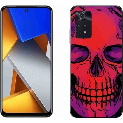 Pouzdro mmCase Gelové Xiaomi Poco M4 Pro 4G - lebka