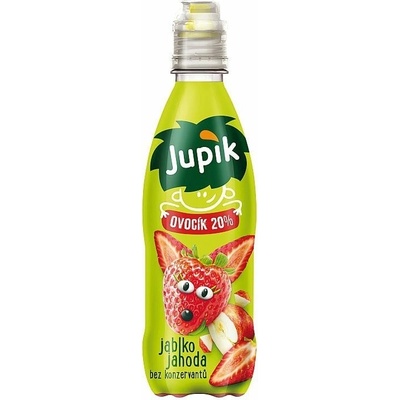 Jupík Ovocík 20% Jablko jahoda 330 ml