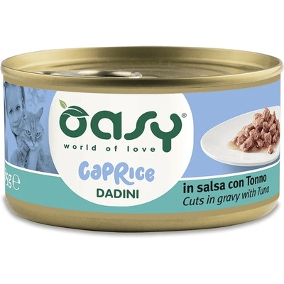 Oasy Caprice Cuts in gravy with Tuna 85 g