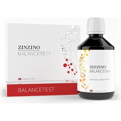 Zinzino Sada BalanceOil+ 300 ml a Balance Test