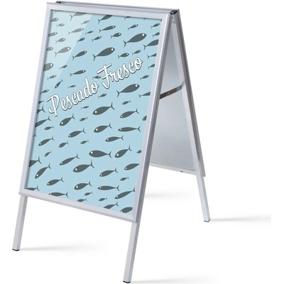 Jansen Display Set reklamního áčka A1, Čerstvá ryba, španělsky, 639 x 1094 mm
