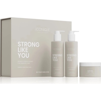 Iconique STRONG LIKE YOU Repair & Strengthening Set комплект за увредена коса