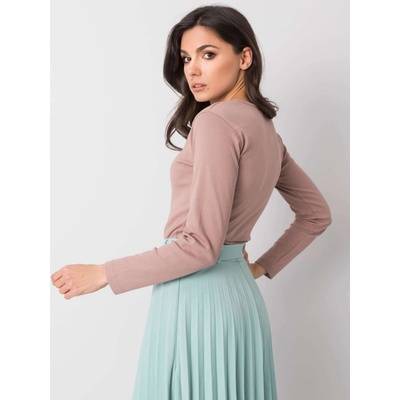 Dámske body TW-BO-G-087.99 béžové - tmavo
