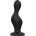 Afterdark Анален разширител Butt Plug Медицински силикон "BUST BLACK" 12 см