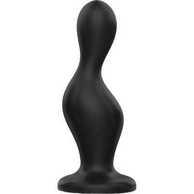 Afterdark Анален разширител Butt Plug Медицински силикон "BUST BLACK" 12 см