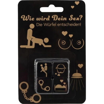 Erotické hrací kostky 4 ks – Zboží Mobilmania