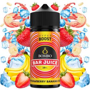 Bombo Strawberry Banana Ice Bombo Bar Juice Hyper Boost Aroma 10/120ml