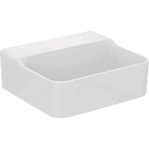 Ideal Standard Conca Ceram - Умивалник 40x35 см, без преливник, без отвор за смесител, бял T387501 (T387501)