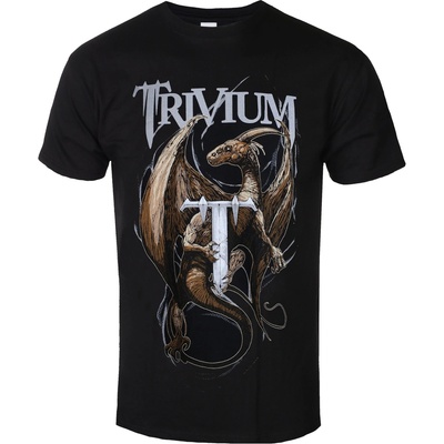 ROCK OFF мъжка тениска Trivium - Perched Dragon - ROCK OFF - TRIVTS06MB