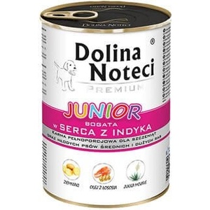 Dolina Noteci PREMIUM Junior, обогатена с пуешки сърца, 400 г
