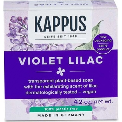 Kappus Šeřík Violet Lilac luxusní toaletní mýdlo 125 g
