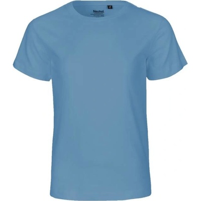 Dětské tričko z bio bavlny O 30001 dusty indigo