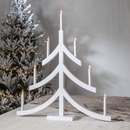 Star trading Drevený adventný LED svietnik Pagod 7x LED žiarovka
