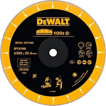 Image 1 of DEWALT 355 mm DT3752-QZ