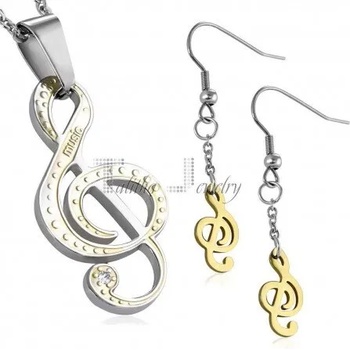 Image 1 of Talitha Комплект дамски бижута " Музика"