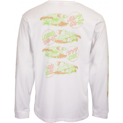 Santa Cruz Slasher Flip LS Tee white