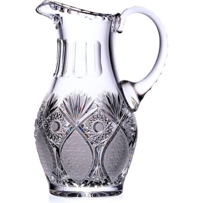 Bohemia Crystal Ručně vyráběný a ručně broušený Džbán Razno 1300ml