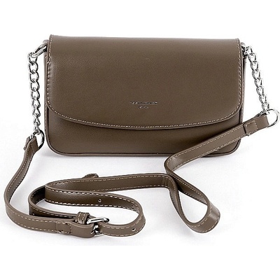 David Jones malá khaki crossbody kabelka CM6262A