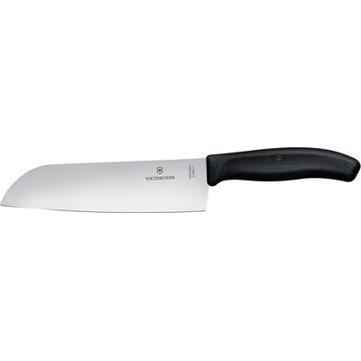 Victorinox Nůž Santoku s vroubkovanou čepelí Černá 298mm 6.8503.17B