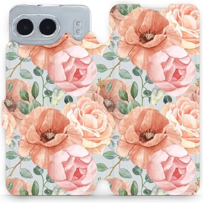 Mobiwear OnePlus Nord 4 5G MP02S Pastelové květy