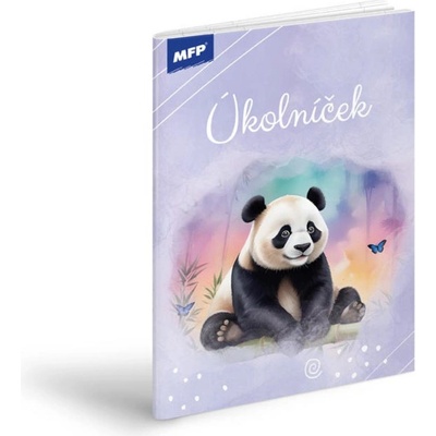 MFP Úkolníček A6 Panda 25