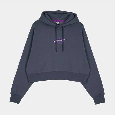SANTA CRUZ mikina Acid Oval Dot Front Hood Slate SLATE