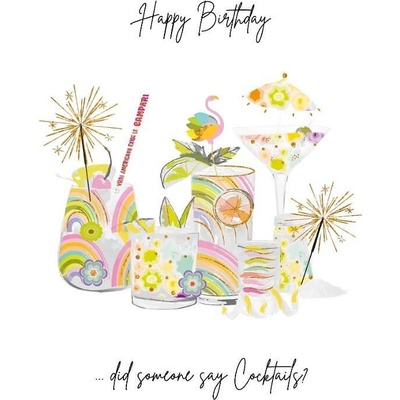 Artige Поздравителна картичка Коктейлно настроение
 , Artige