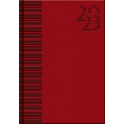 Vivella A5 týždenný 2023 Red