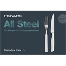 FISKARS All Steel Súprava steakových príborov 12 ks