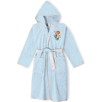 Interbaby IN515 junior bathrobe - Blue (Blue)