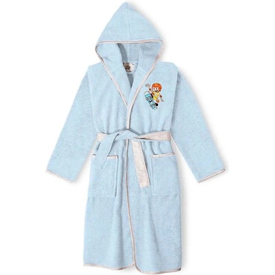 Interbaby IN515 junior bathrobe - Blue (Blue)