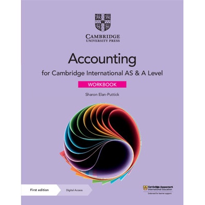 Cambridge International as & a Level Accounting Workbook with Digital Access (2 Years) [With eBook] (Elan-Puttick Sharon)(Paperback)