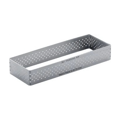 De Buyer forma obdélná perforovaná 12x4cm
