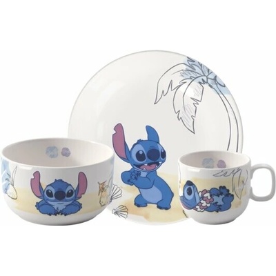 Villeroy & Boch Detská jedálenská súprava Disney Stitch 3 ks