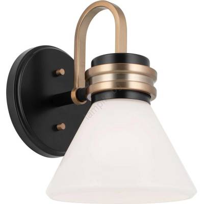 Elstead Lighting Kichler KL-FARUM1-BK - LED Лампа за баня FARUM 1xG9/3W/230V черен/месинг (ED0818)