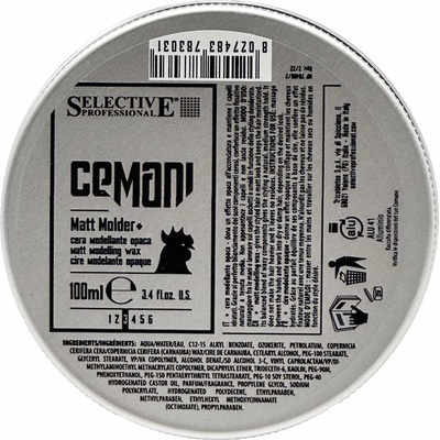 Selective Professional Cemani Matt Molder Wax 100 ml
