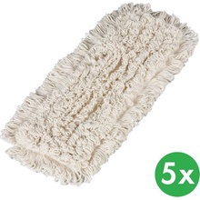 B2B Partner Plochý mop na podlahu celoslučkový 41 5 x 14 cm 5 ks