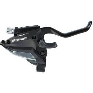 SHIMANO Shimano, shift/brake lever, st-ef500-8r-2a right 8-speed 2050mm ez-fire plus, 2f-alloy, for v-brake, black , bulk (slr0309)