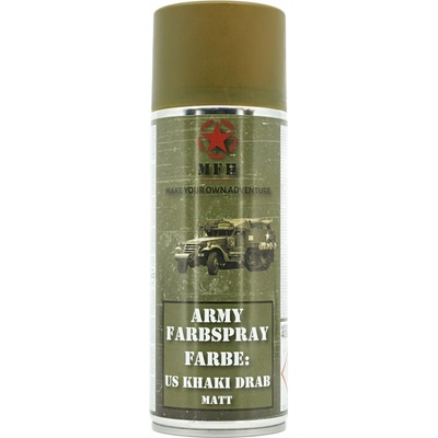 MFH Armádna v spreji WH KHAKI DRAB matná 400 ml
