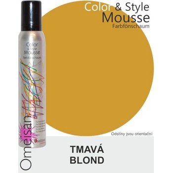 Omeisan Color & Style Mousse tužidlo tmavá blond 200 ml