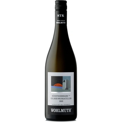 Weingut Wohlmuth Gelber Muskateller Muškát žlutý bílé 2021 12% 0,75 l (holá láhev)