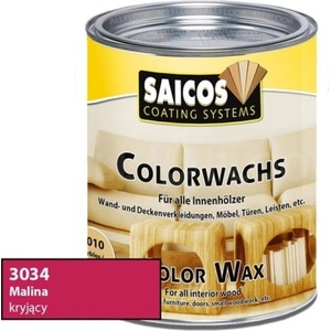Saicos Color Wax 3034 Малина - Цветна интериорна вакса 0.75л (4710)