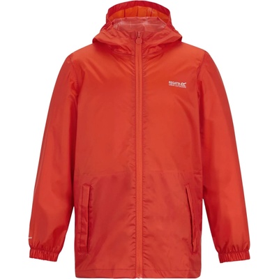 Regatta Детско водоустойчиво яке Regatta Kid's Pack-It Jacket III Waterproof jacket - Rusty Orange - размер 5-6 Years (703-7793-0613)