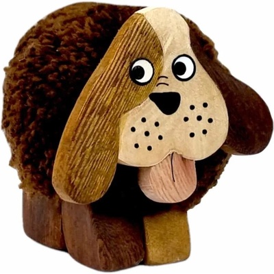 Dvěděti figurka XL pompom Pes