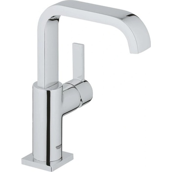 GROHE Смесител едноръкохватков за умивалник, стоящ, L-размер, без изпразнител, хром Allure (23076000)