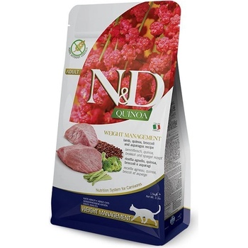 Farmina N&D Quinoa Weight Management Lamb Broccoli & Asparagus 5 kg