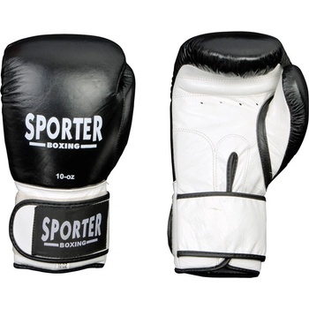 Sporter boxing Боксови ръкавици GS-914BLACK/W 16oz