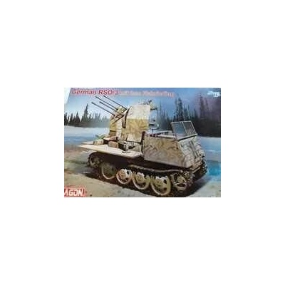 DRAGON Model Kit military 6934 RSO/3 with 2cm FLAKVIERLING 1:35