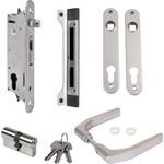 Locinox Окомплектована брава за вграждане Fiftylock с дръжки 3006J-H, планка, патрон и насрещник SFKU Locinox (P00017096)